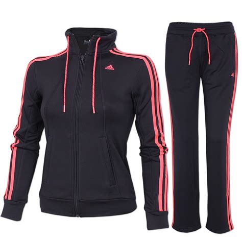 adidas jogginganzug damen mit streifen|Adidas trainersanzug damen.